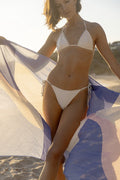 Mykonos Pareo - Santorini Blue and Pink