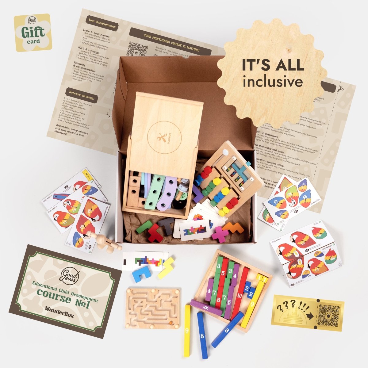 WunderBox 4-7 years old – developmental box for kids